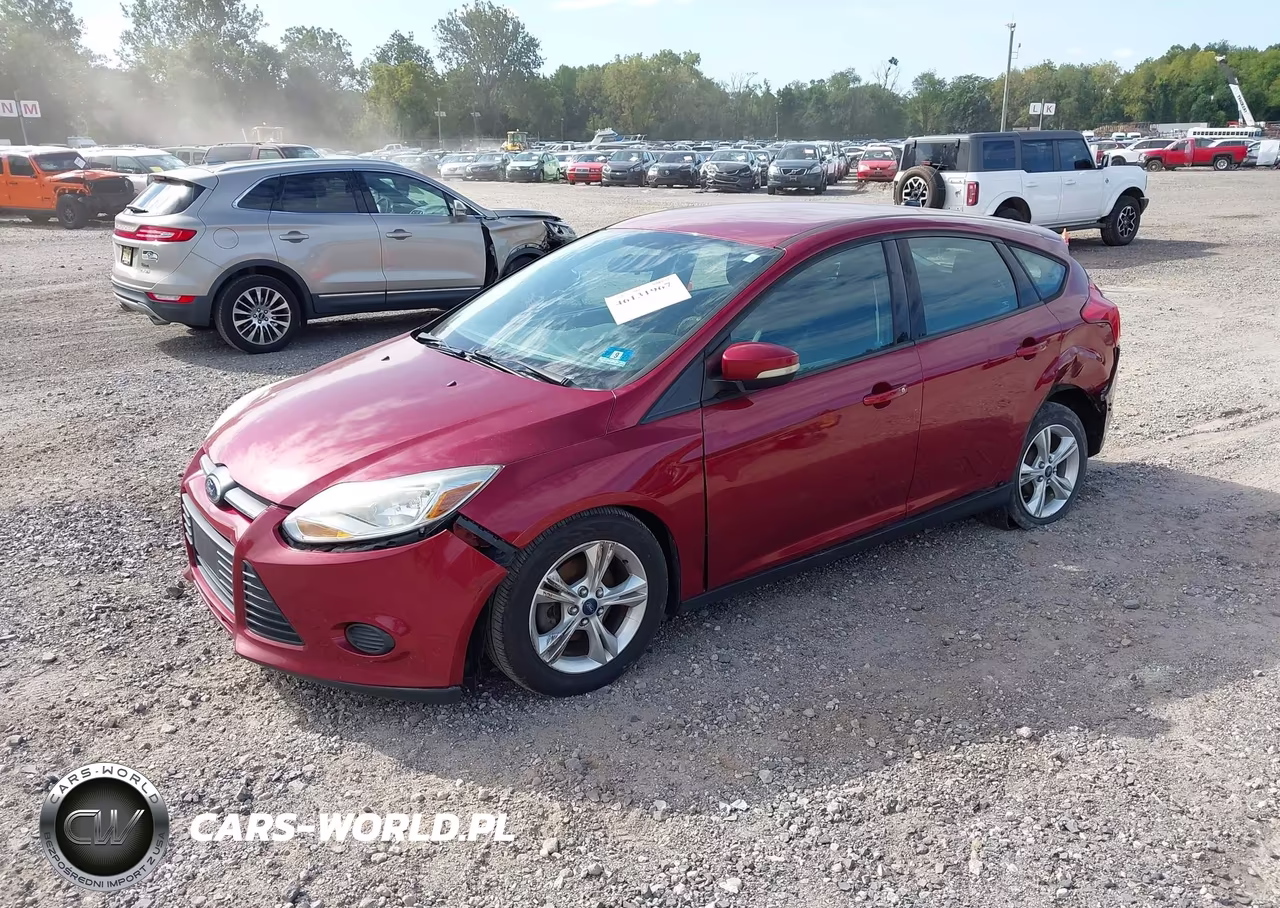 2014 Ford Focus Se VIN:1FADP3K25EL344853 - 2