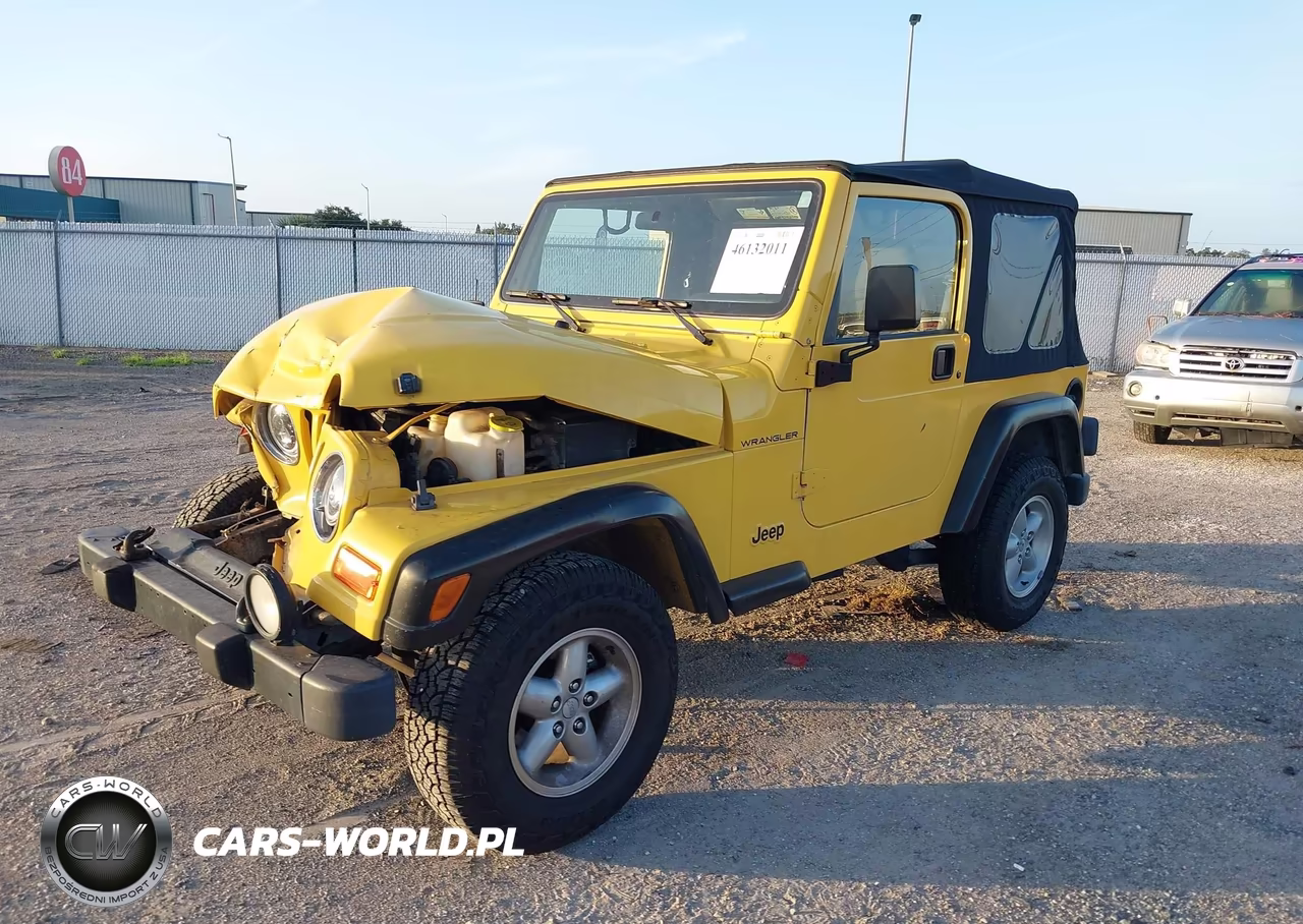 2001 Jeep Wrangler Se VIN:1J4FA29P81P307521 - 2