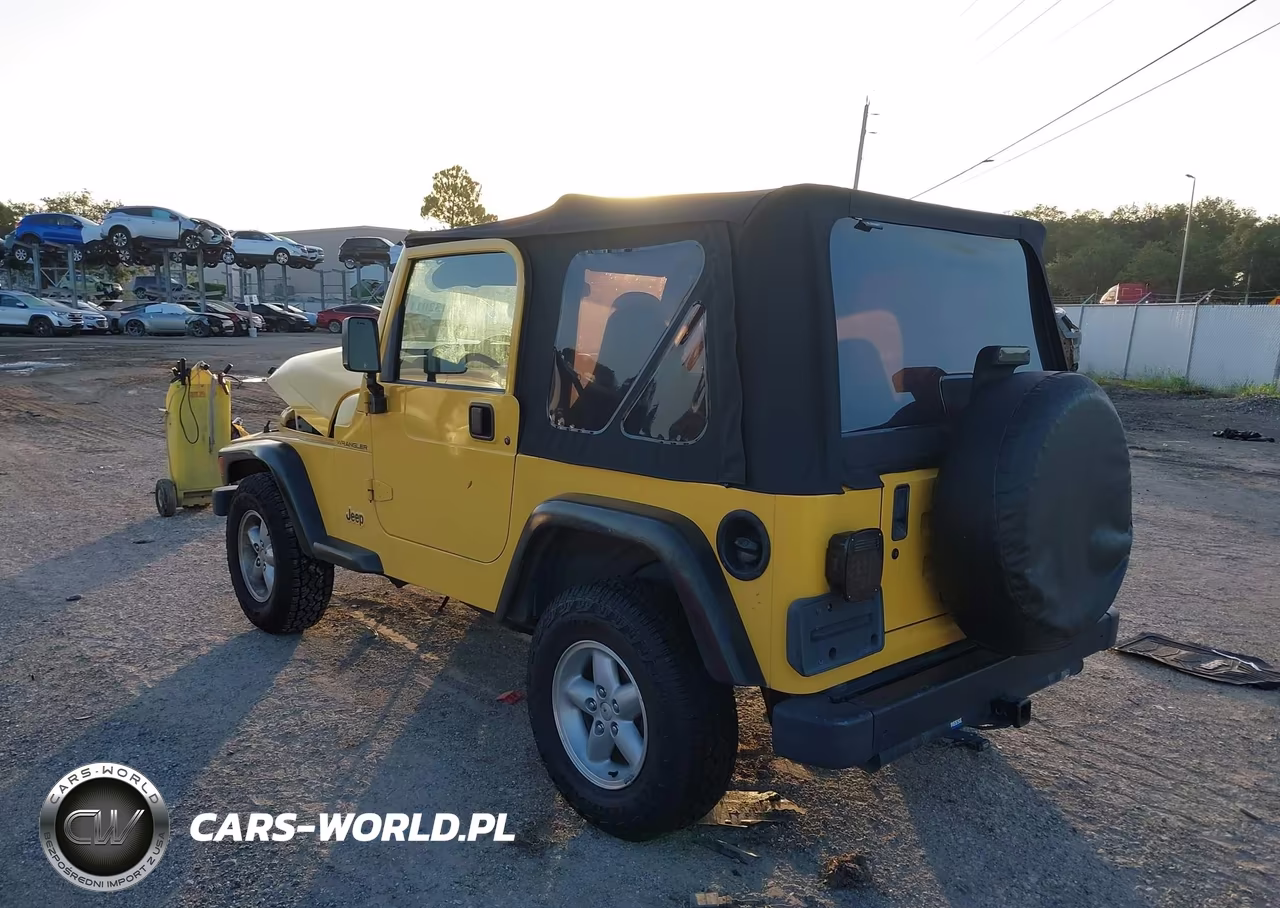 2001 Jeep Wrangler Se VIN:1J4FA29P81P307521 - 3