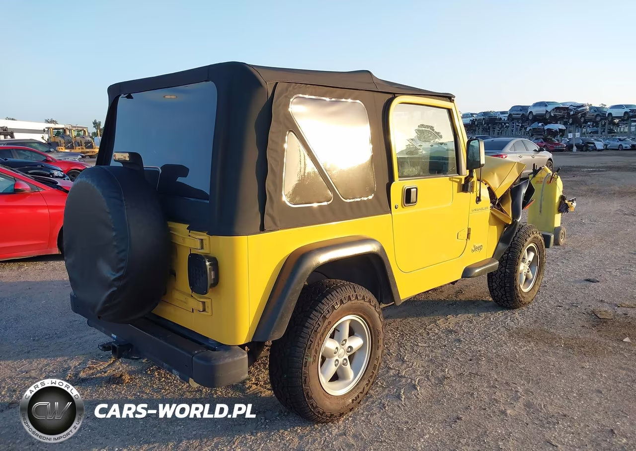 2001 Jeep Wrangler Se VIN:1J4FA29P81P307521 - 4