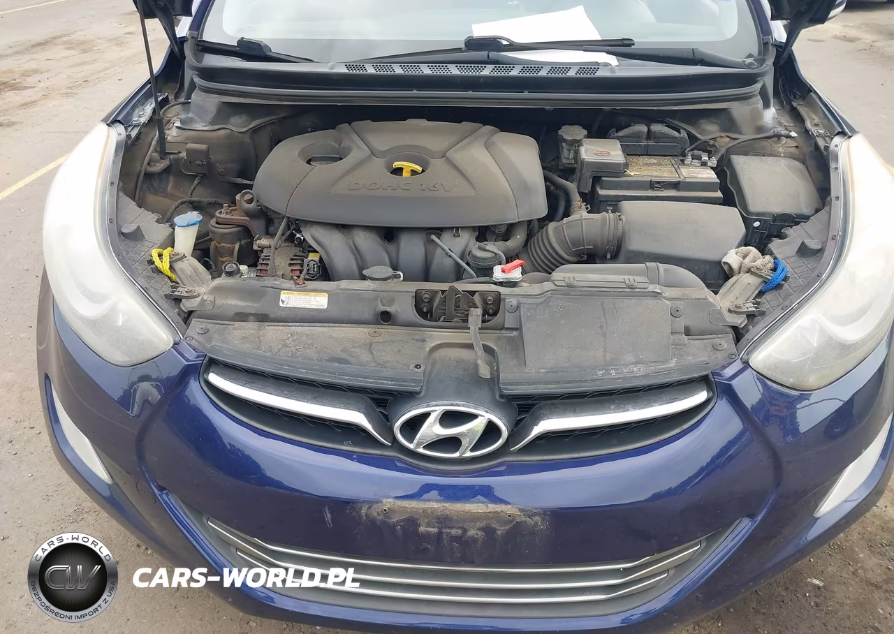 2012 Hyundai Elantra Limited VIN:5NPDH4AE3CH132768 - 10