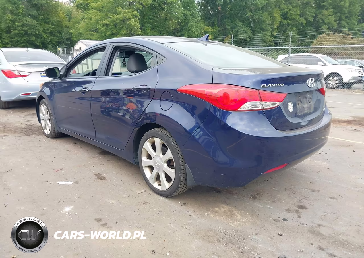 2012 Hyundai Elantra Limited VIN:5NPDH4AE3CH132768 - 3
