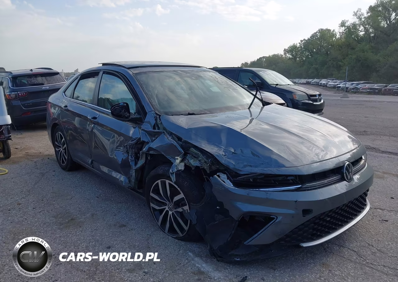 2025 Volkswagen Jetta 1.5T Se VIN:3VW7X7BUXSM017663 - 1