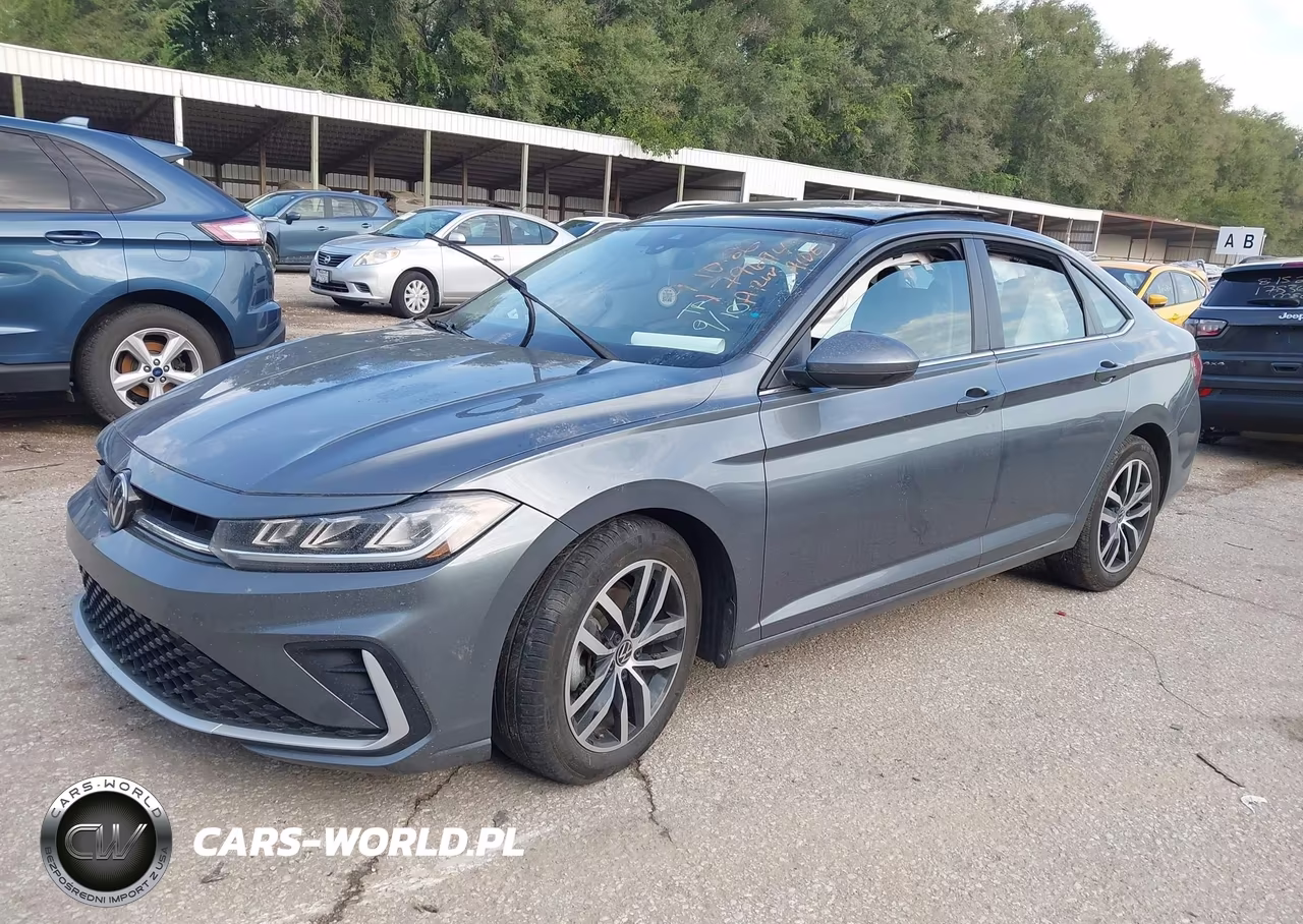 2025 Volkswagen Jetta 1.5T Se VIN:3VW7X7BUXSM017663 - 2