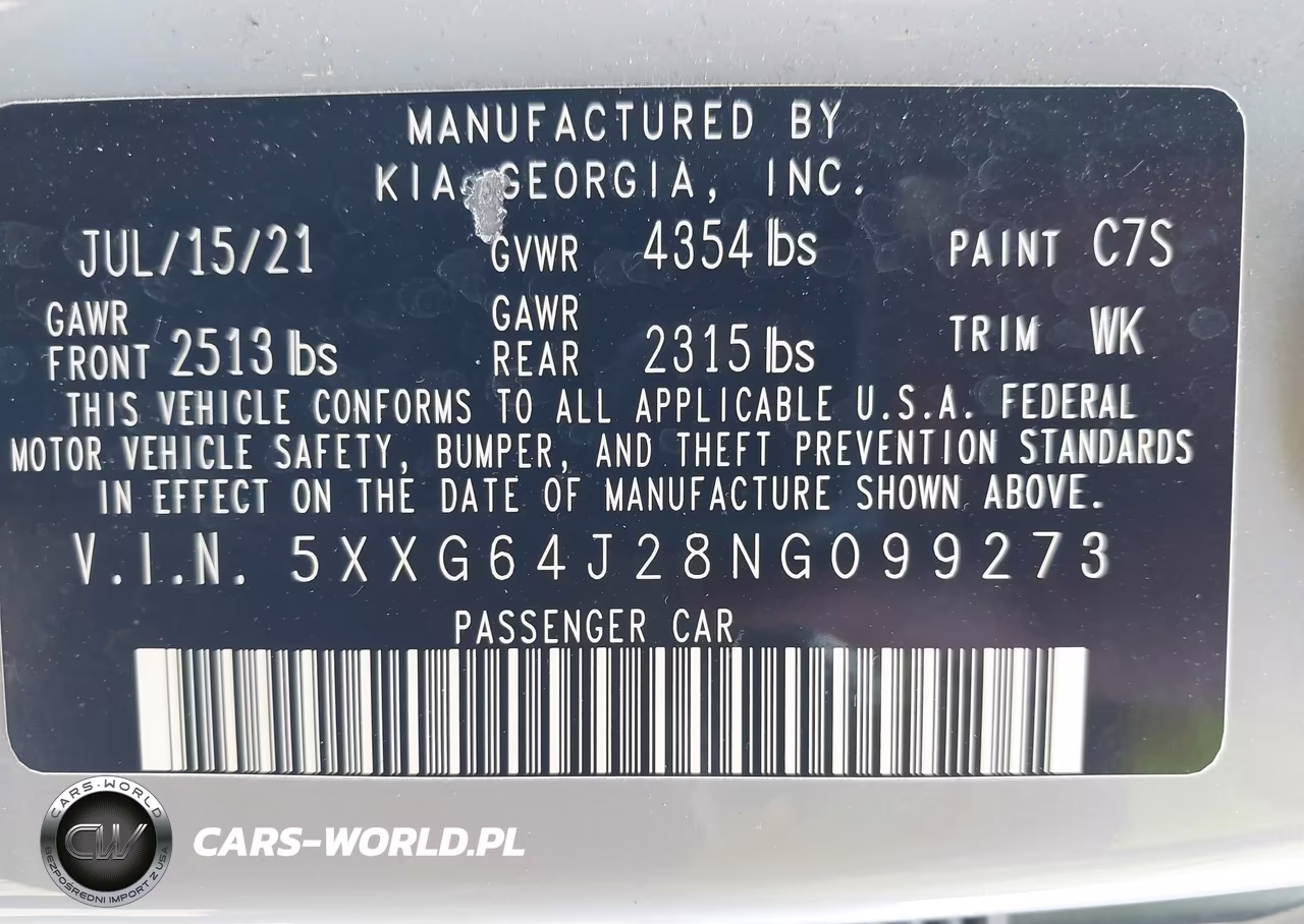 2022 Kia K5 Gt-Line VIN:5XXG64J28NG099273 - 9
