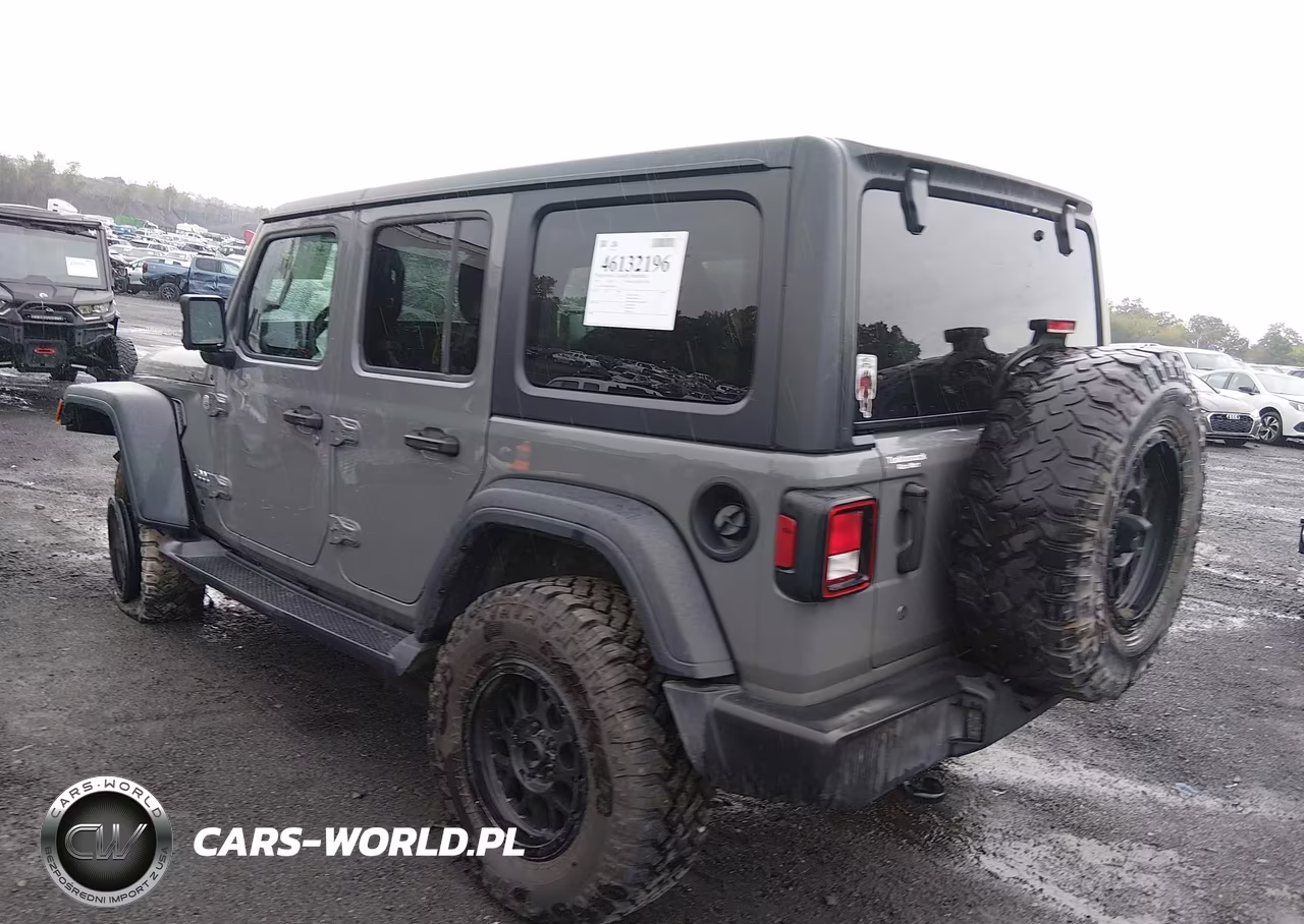 2019 Jeep Wrangler Unlimited Sport S 4X4 VIN:1C4HJXDG9KW566111 - 3