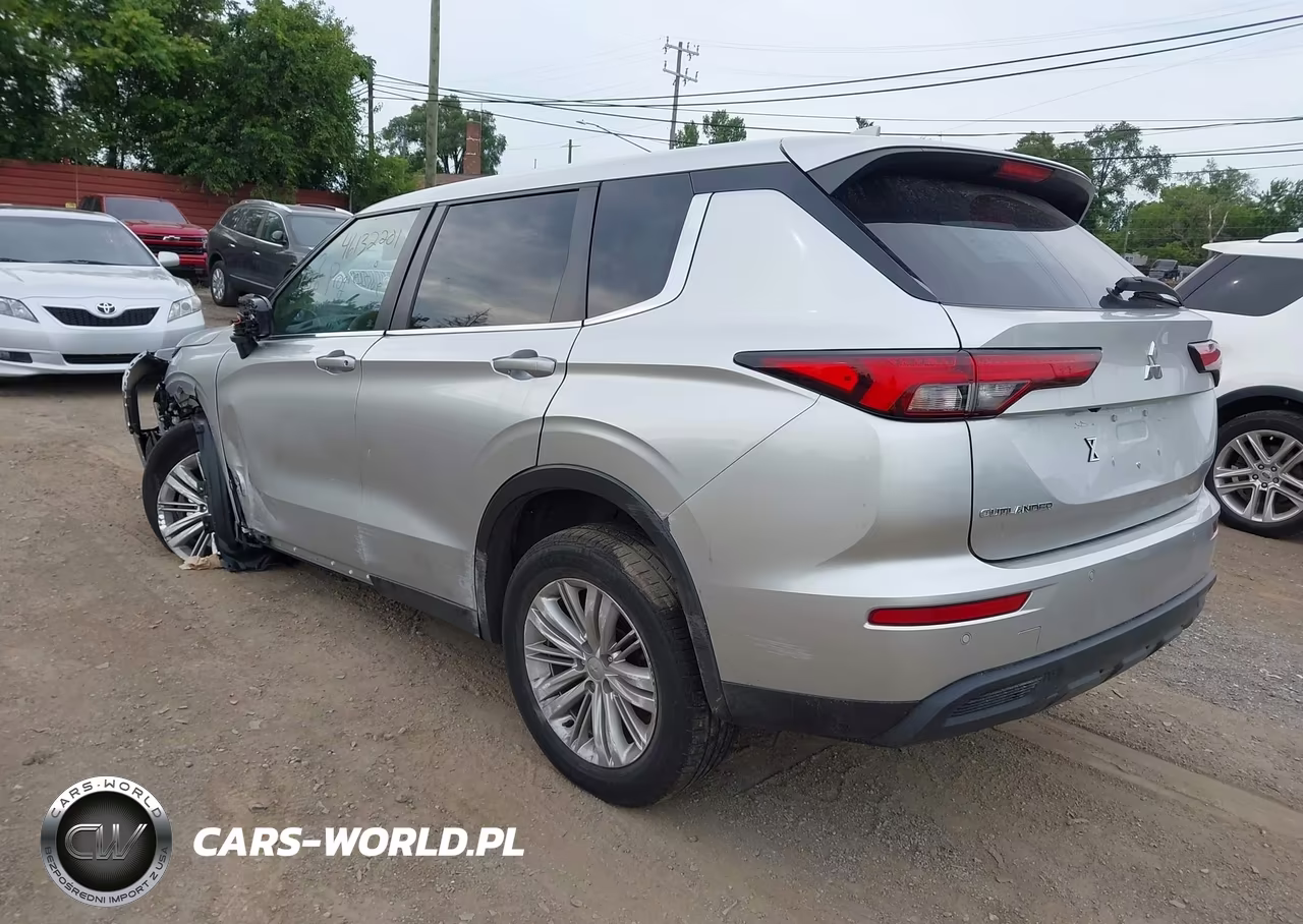 2022 Mitsubishi Outlander Es 2.5 S-Awc VIN:JA4J4TA83NZ033747 - 3