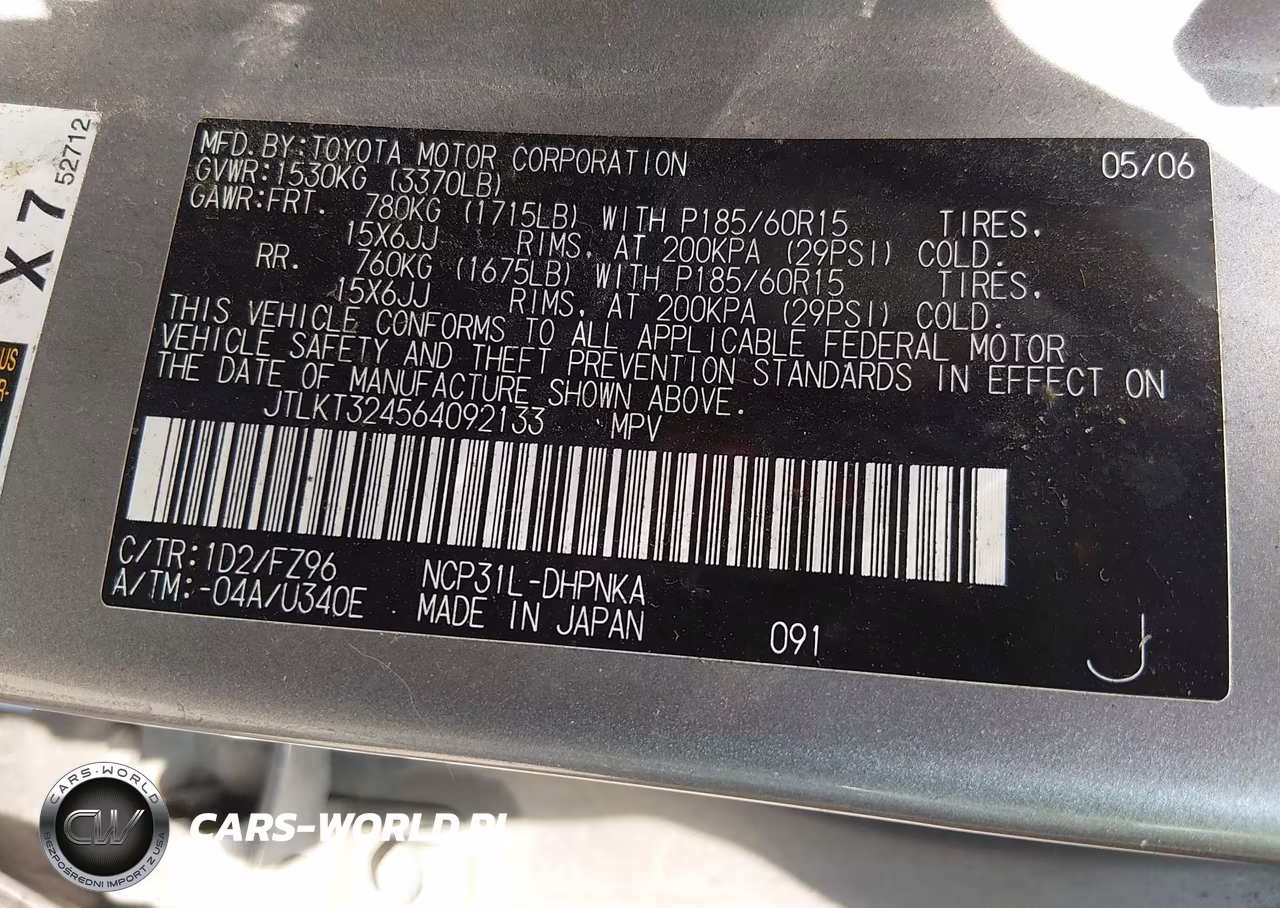 2006 Scion Xb VIN:JTLKT324564092133 - 9