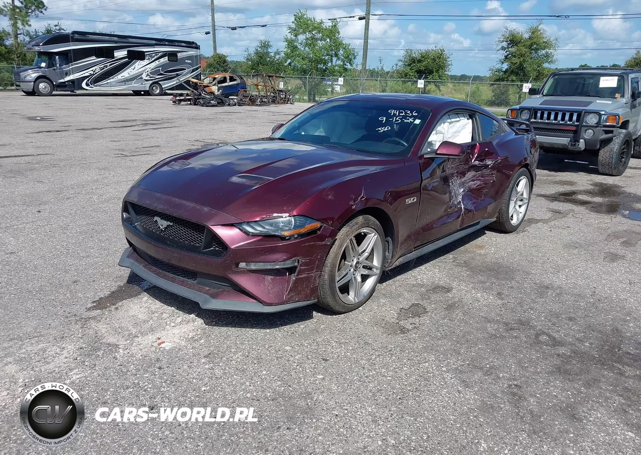 2018 Ford Mustang Gt VIN:1FA6P8CF9J5153717 - 2