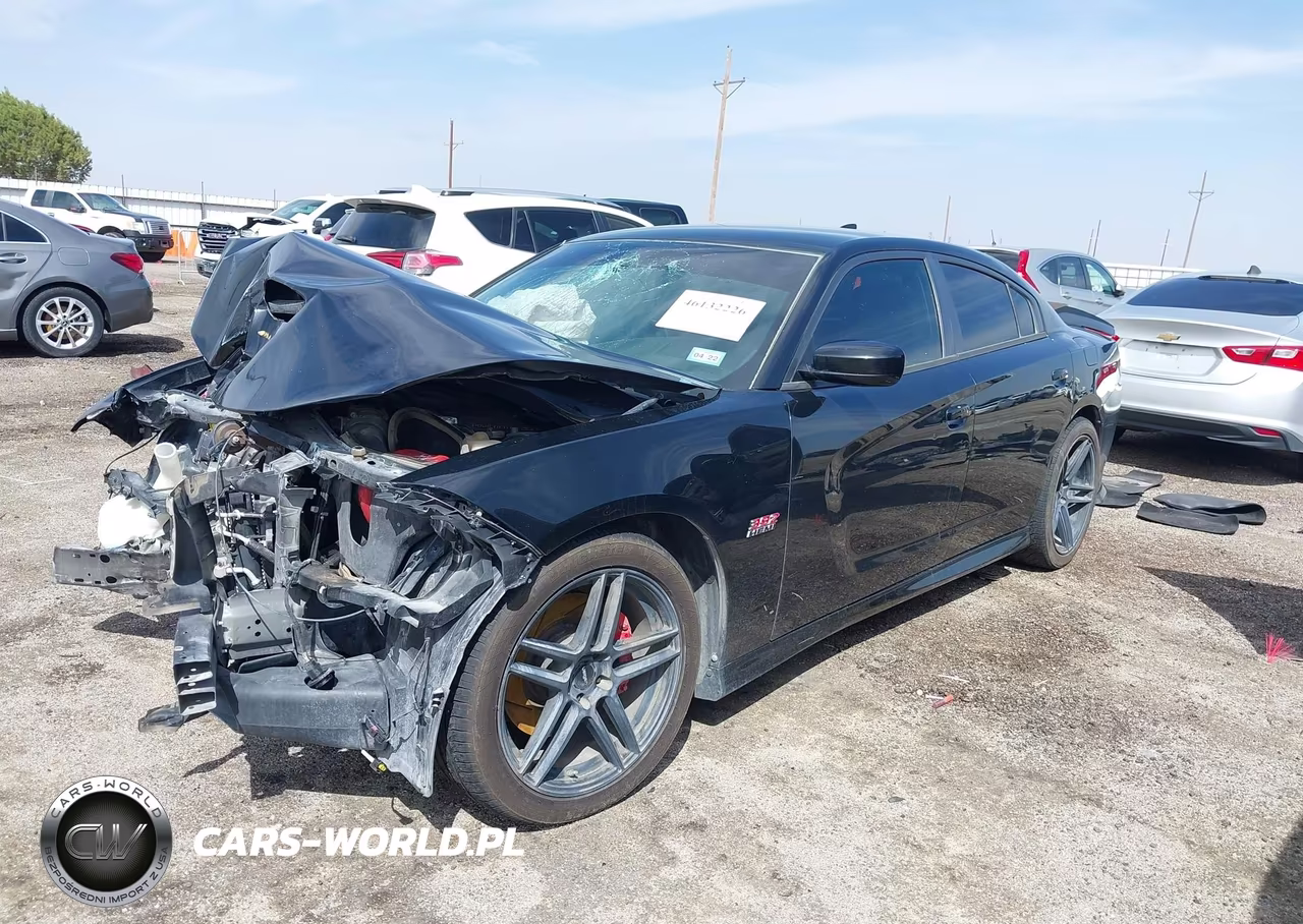 2017 Dodge Charger R-T Scat Pack Rwd VIN:2C3CDXGJ1HH593095 - 2