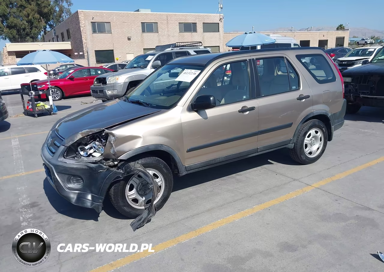 2005 Honda Cr-V Lx VIN:JHLRD68595C019573 - 2