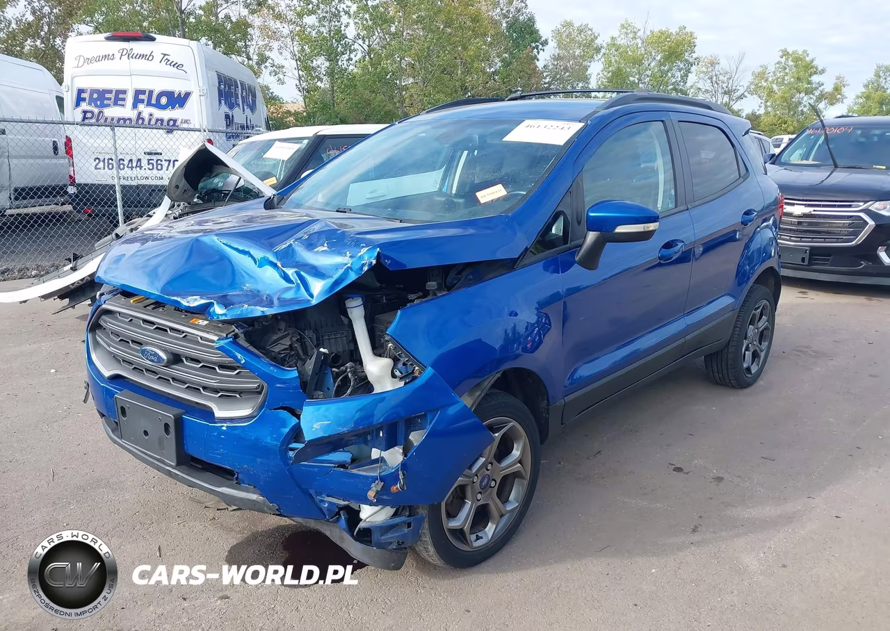 2018 Ford Ecosport Ses VIN:MAJ6P1CL0JC239992 - 2