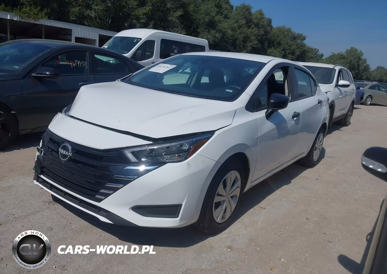 2025 Nissan Versa 1.6 S VIN:3N1CN8DV0SL833423 - 2