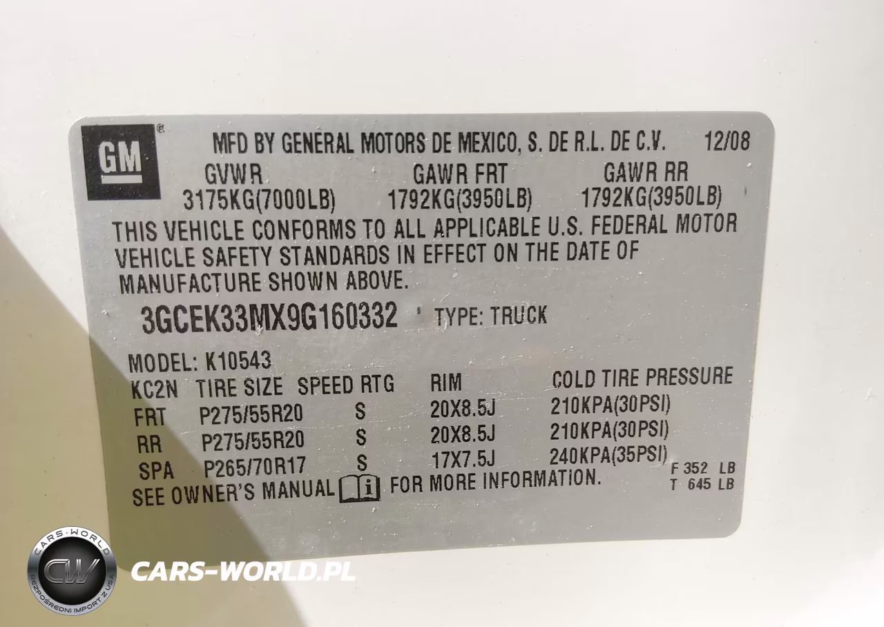 2009 Chevrolet Silverado 1500 Ltz VIN:3GCEK33MX9G160332 - 9