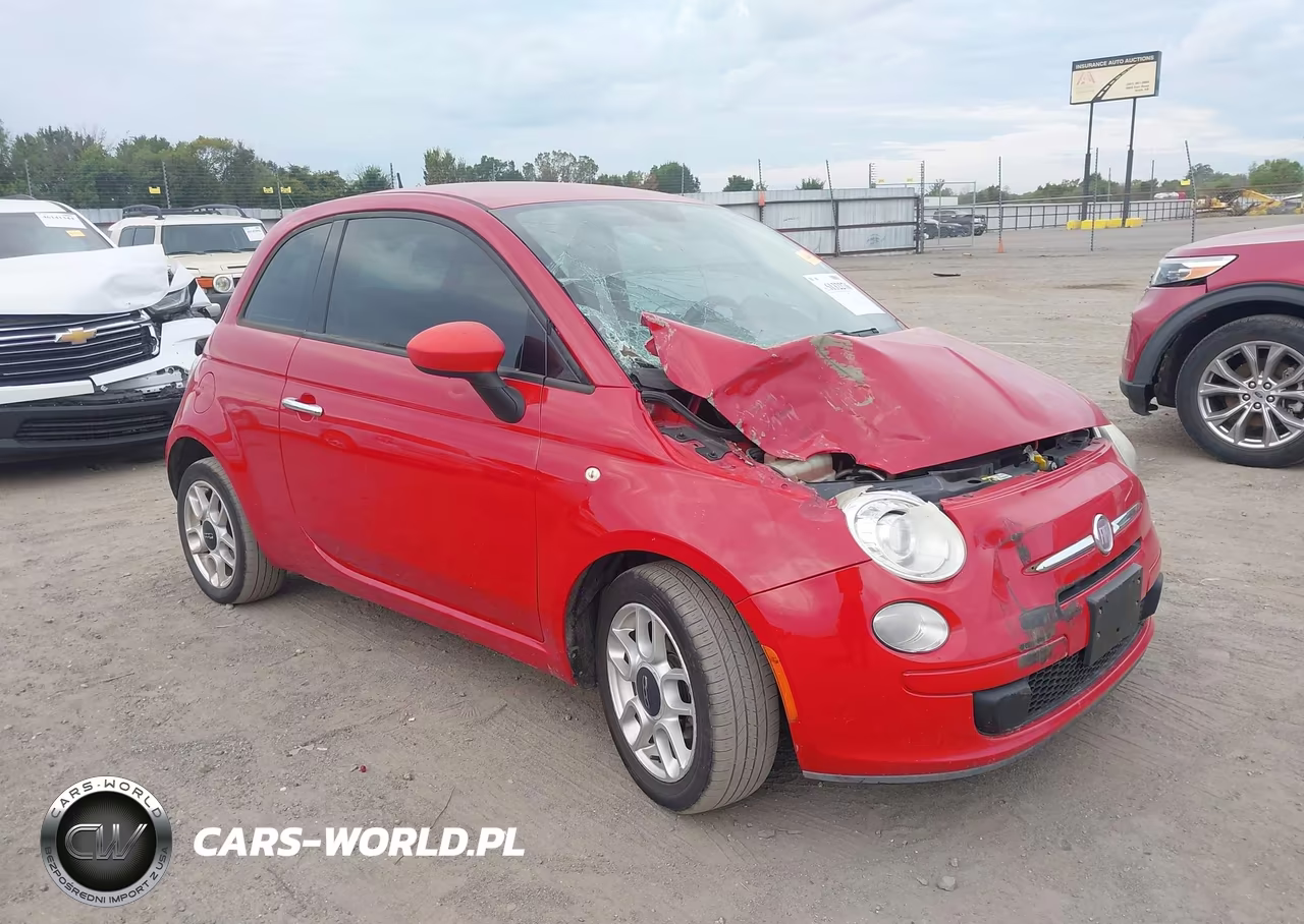 2015 Fiat 500 Pop VIN:3C3CFFAR7FT527898 - 1
