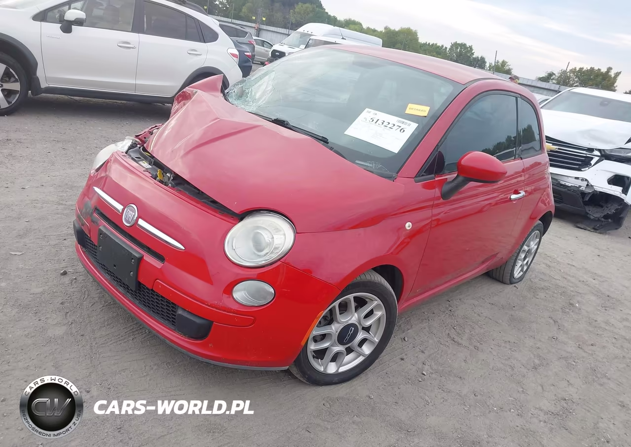 2015 Fiat 500 Pop VIN:3C3CFFAR7FT527898 - 2
