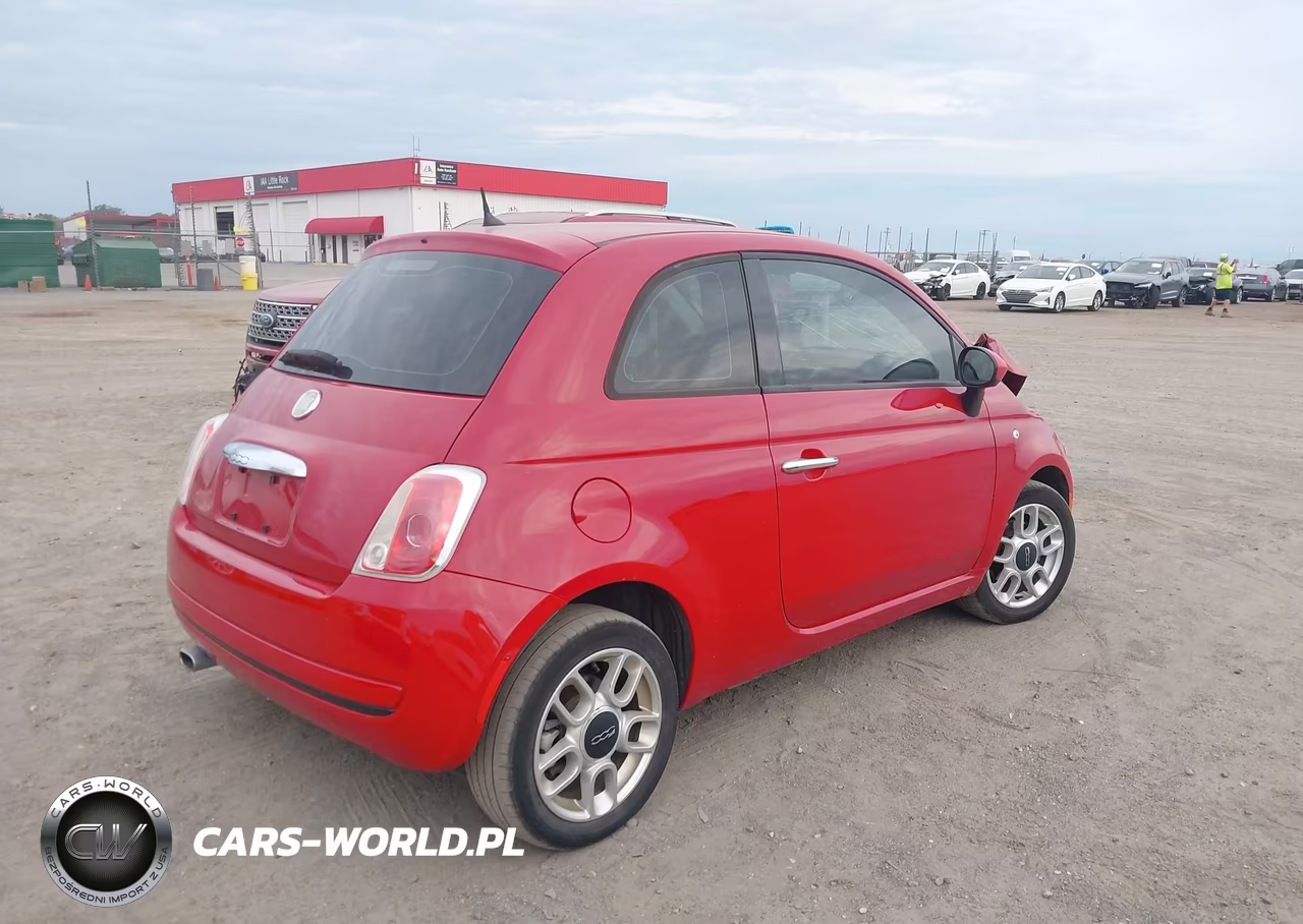 2015 Fiat 500 Pop VIN:3C3CFFAR7FT527898 - 4