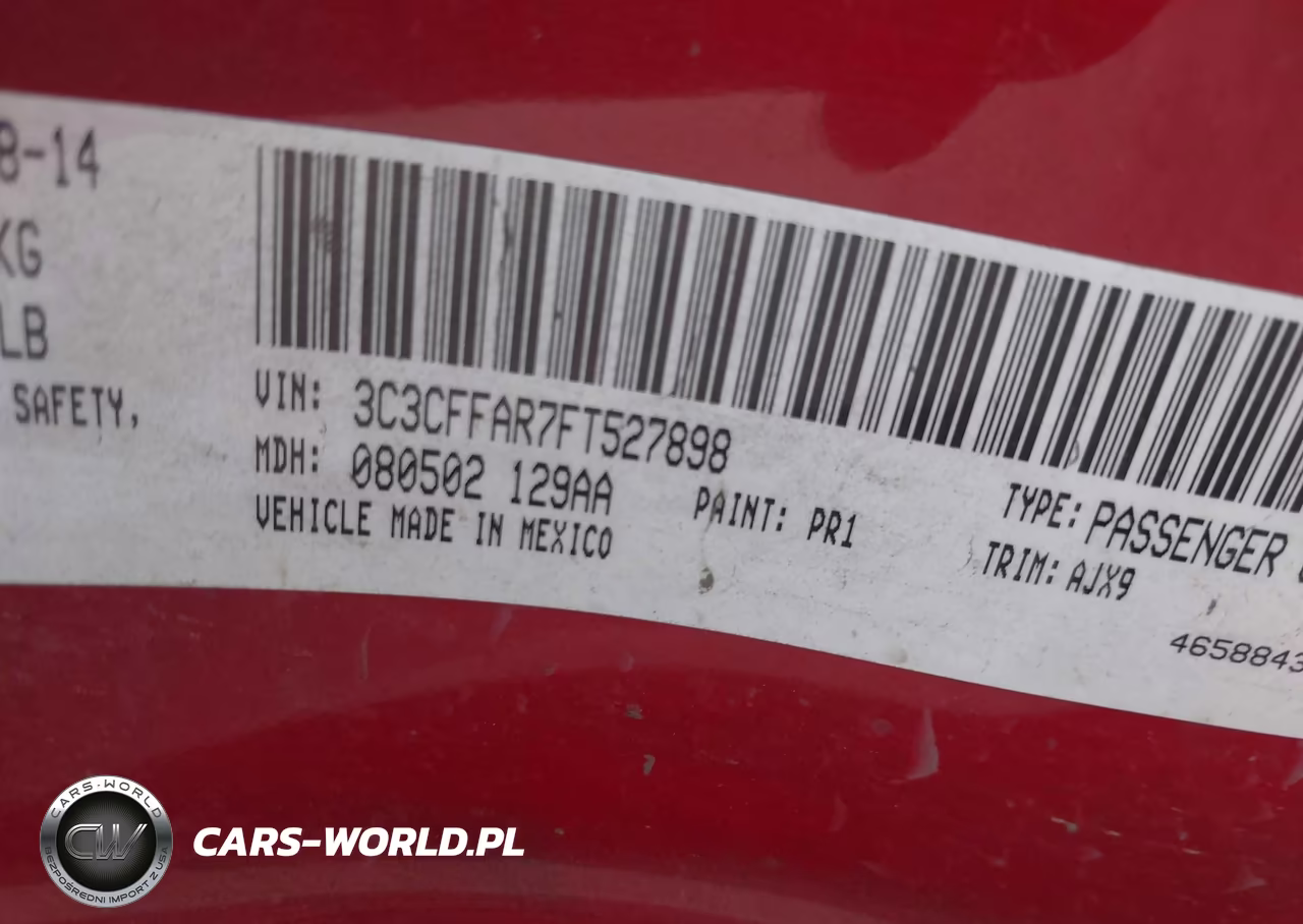 2015 Fiat 500 Pop VIN:3C3CFFAR7FT527898 - 9