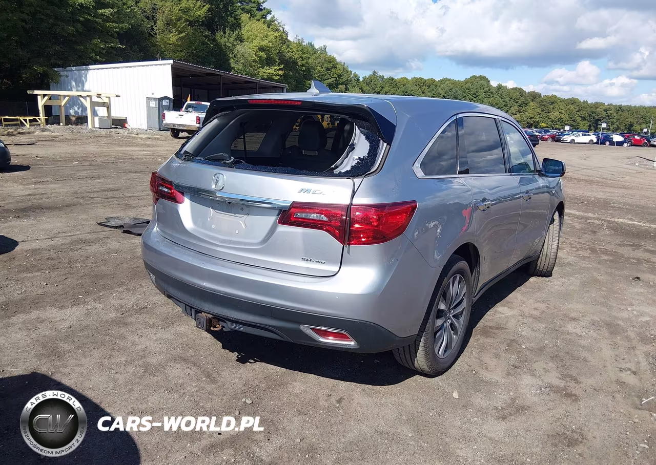 2016 Acura Mdx Technology Acurawatch Plus Packages-Technology Package VIN:5FRYD4H42GB056909 - 4