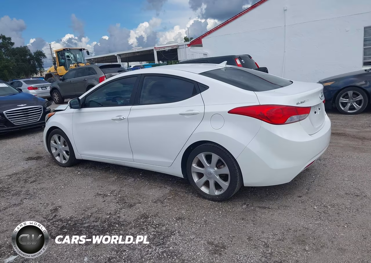 2011 Hyundai Elantra Limited VIN:5NPDH4AE8BH076177 - 3