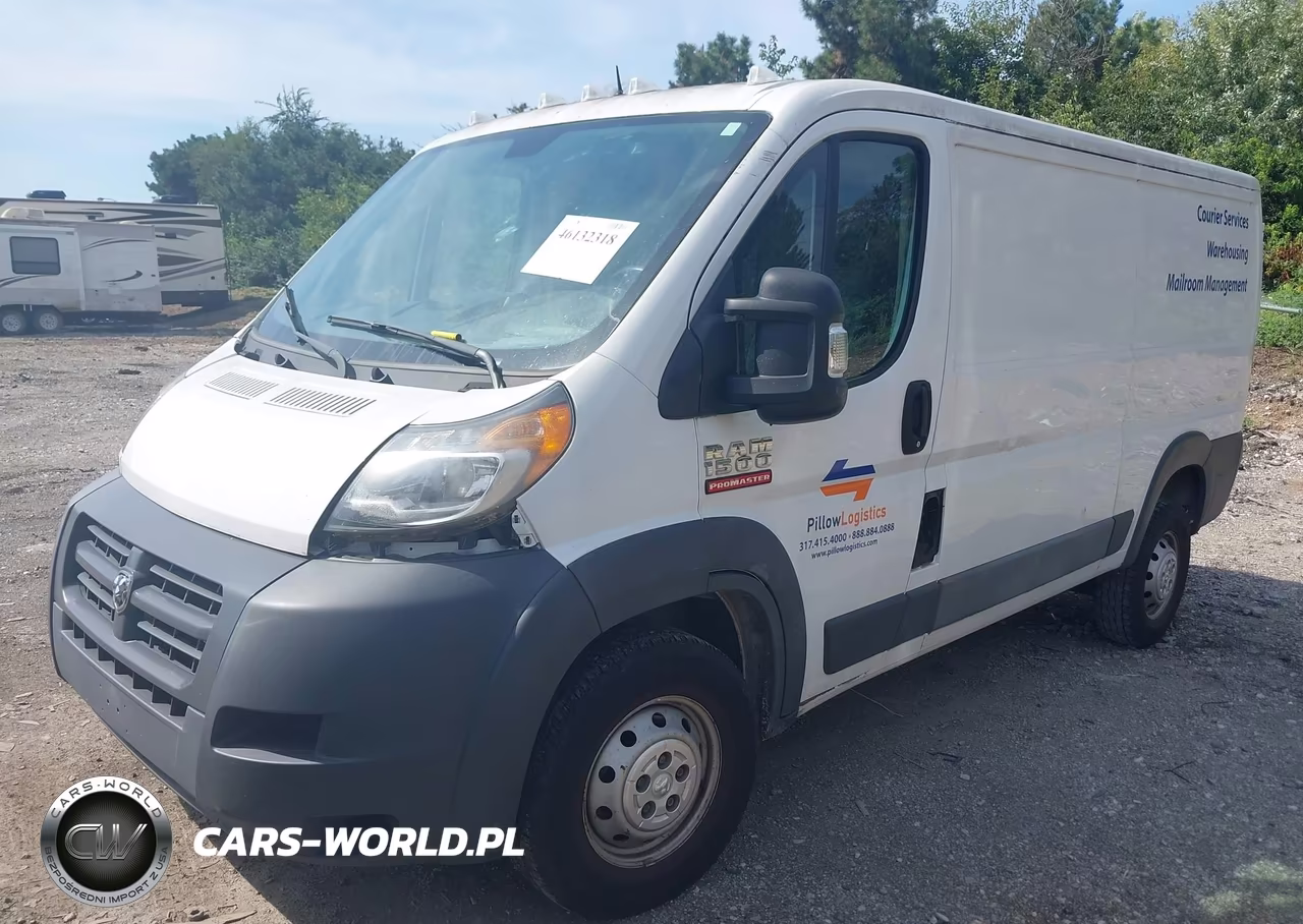 2017 Ram Promaster 1500 Low Roof 136 Wb VIN:3C6TRVAG8HE552593 - 2