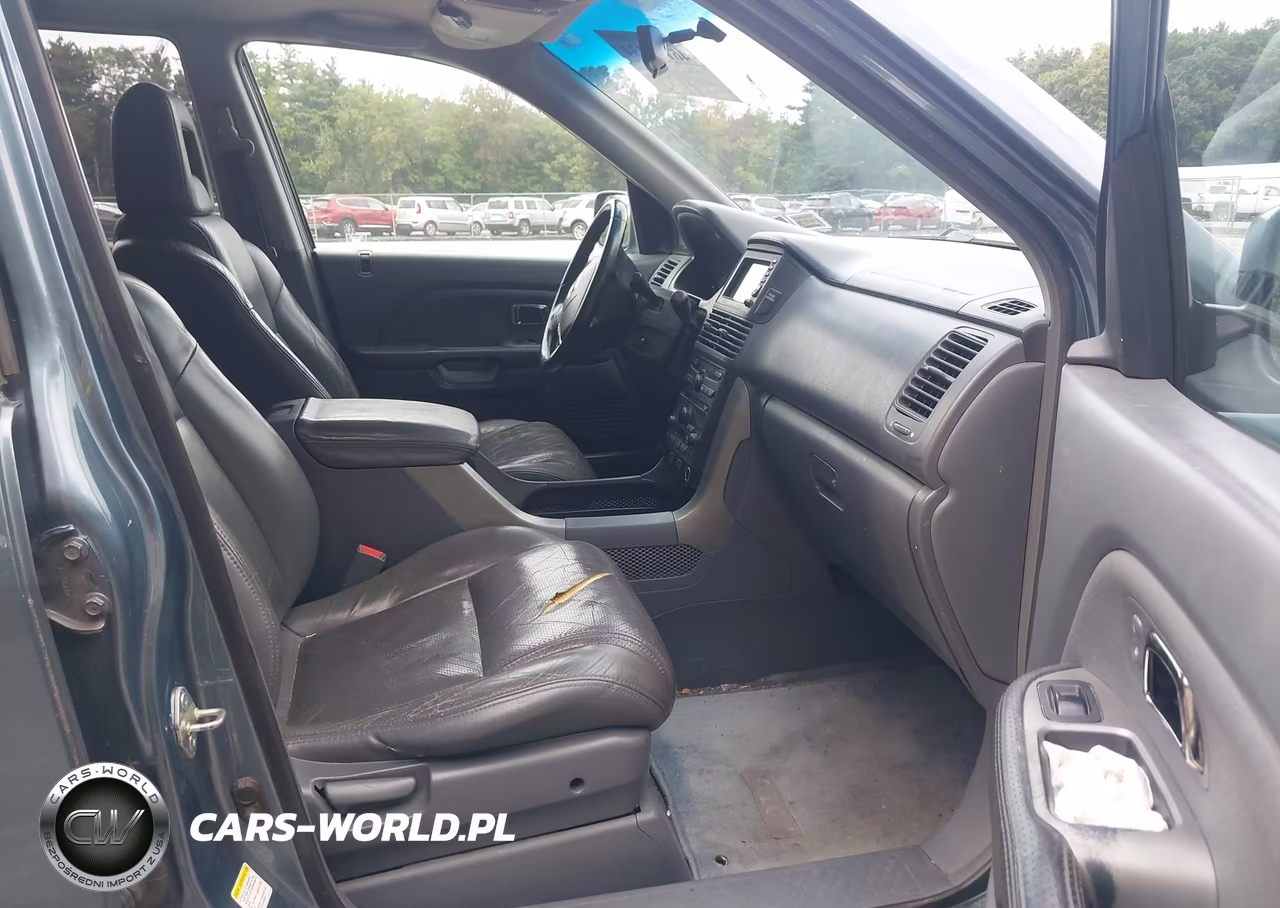 2005 Honda Pilot Ex-L VIN:2HKYF18755H528362 - 5