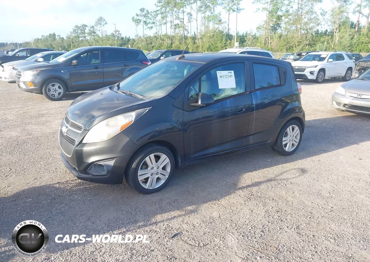 2014 Chevrolet Spark 1Lt Auto VIN:KL8CD6S93EC436338 - 2