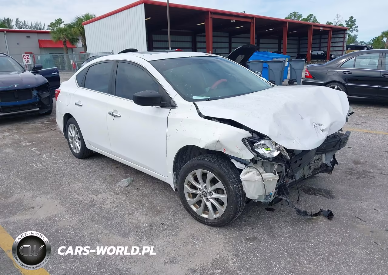 2016 Nissan Sentra Sv VIN:3N1AB7AP2GY307496 - 1