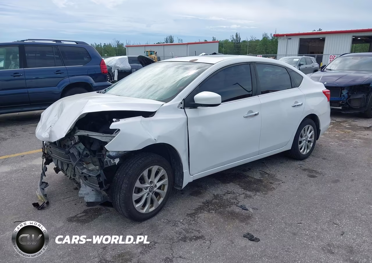 2016 Nissan Sentra Sv VIN:3N1AB7AP2GY307496 - 2