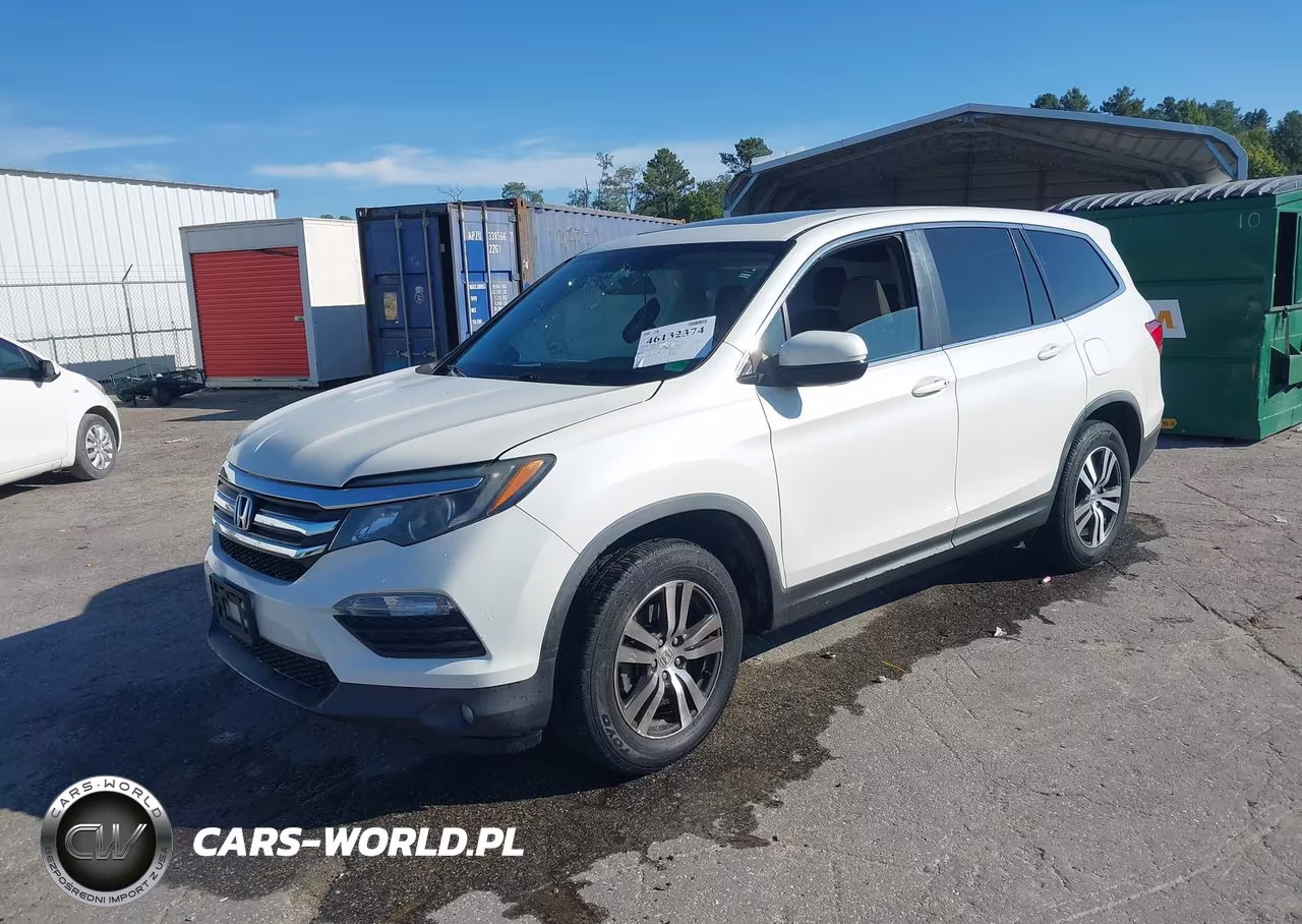 2018 Honda Pilot Ex-L VIN:5FNYF6H5XJB025625 - 2