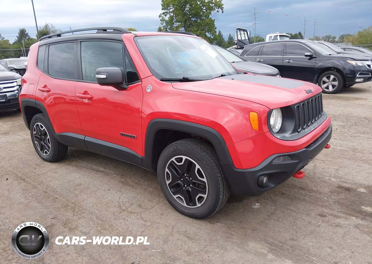 2017 Jeep Renegade Trailhawk 4X4 VIN:ZACCJBCB7HPE88193 - 1