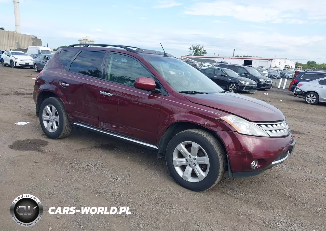 2006 Nissan Murano Sl VIN:JN8AZ08W96W535180 - 1