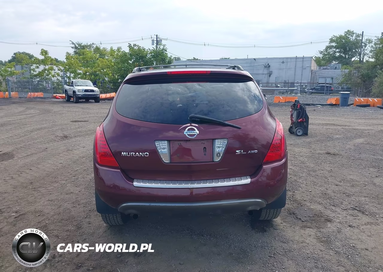 2006 Nissan Murano Sl VIN:JN8AZ08W96W535180 - 16
