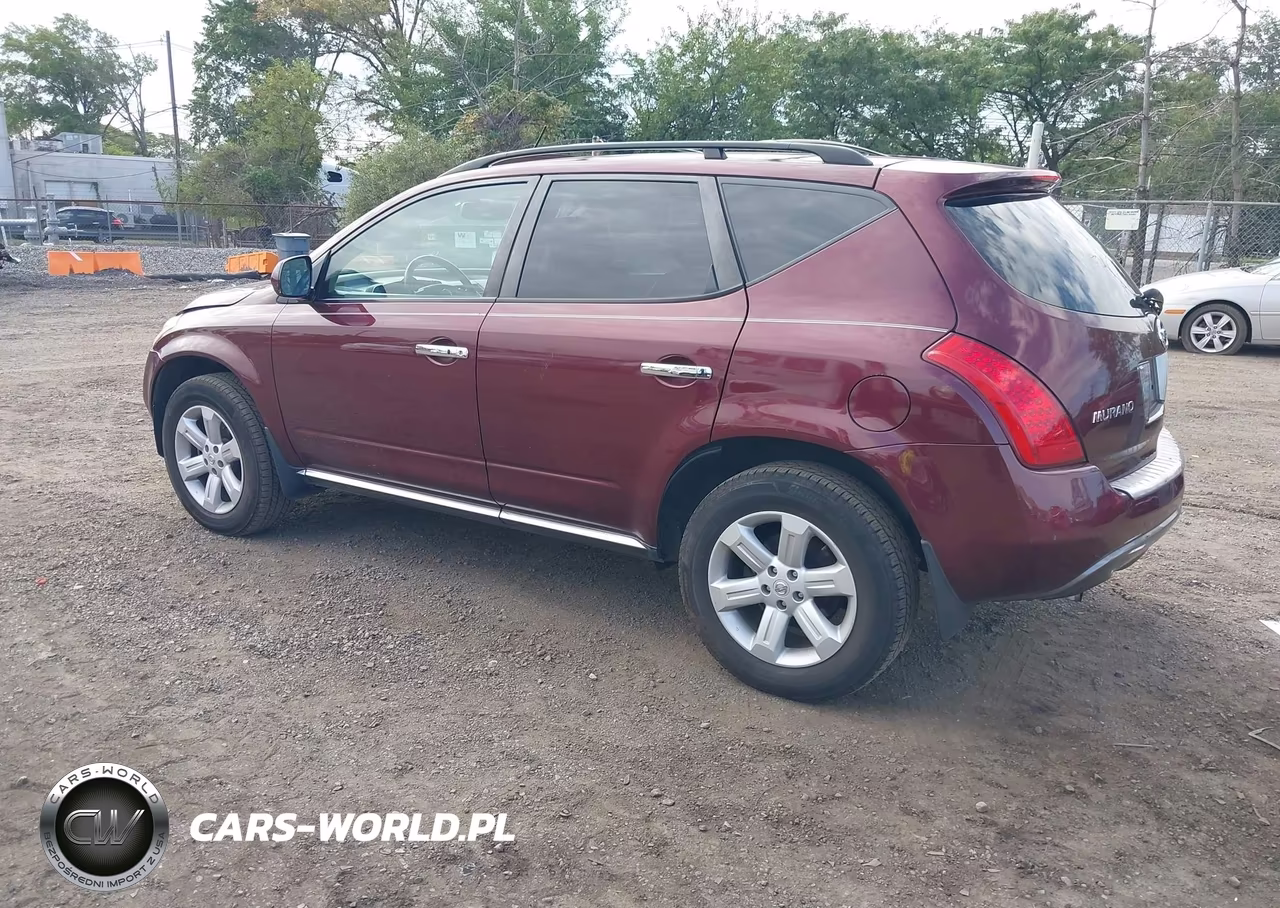 2006 Nissan Murano Sl VIN:JN8AZ08W96W535180 - 3