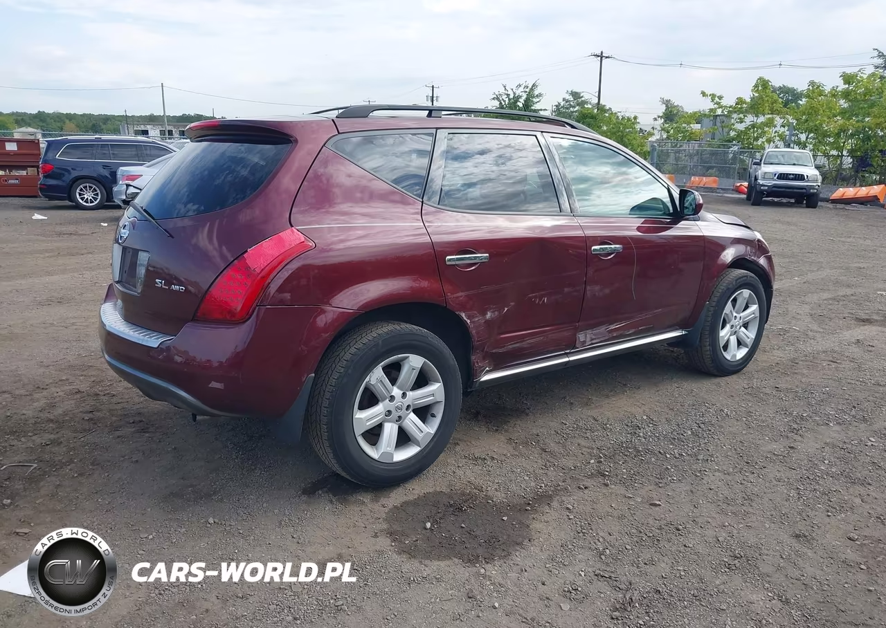 2006 Nissan Murano Sl VIN:JN8AZ08W96W535180 - 4