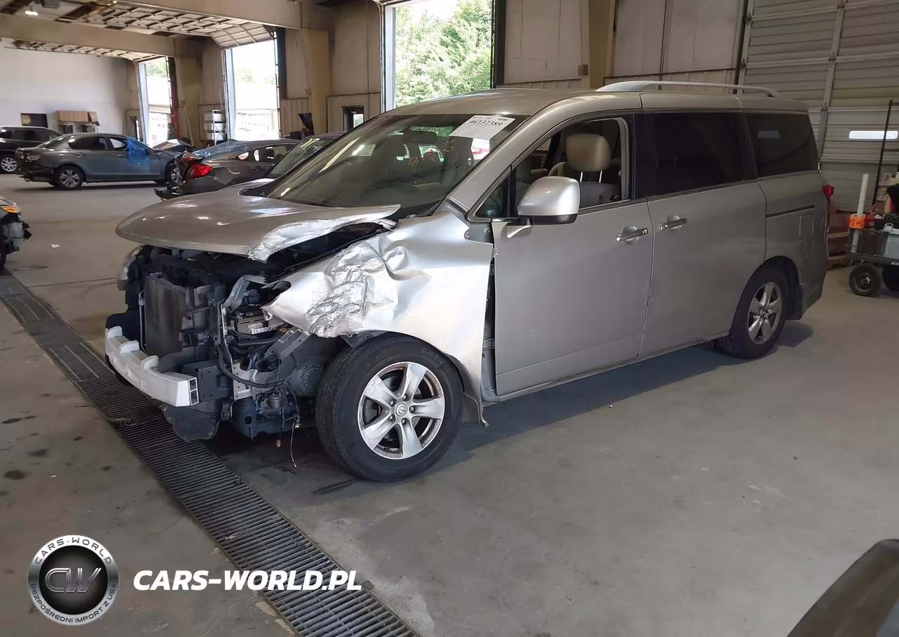 2012 Nissan Quest Sv VIN:JN8AE2KP7C9048305 - 2