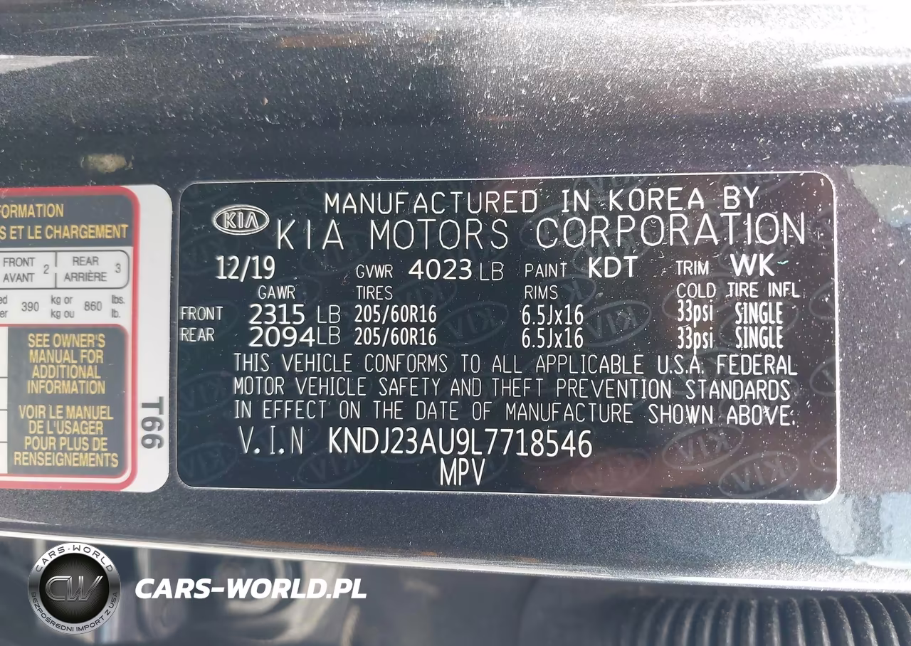 2020 Kia Soul S VIN:KNDJ23AU9L7718546 - 9