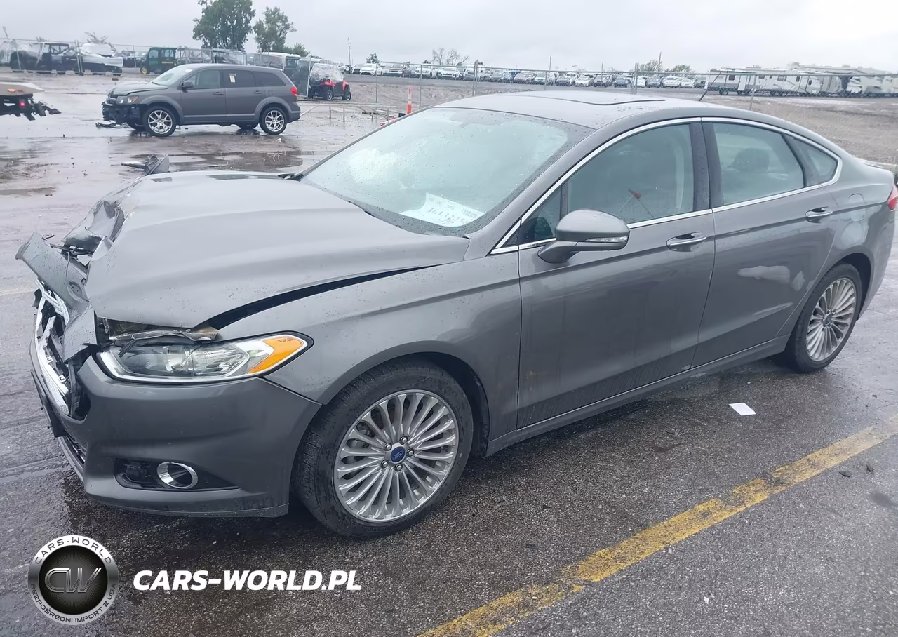2014 Ford Fusion Titanium VIN:3FA6P0D90ER291529 - 2