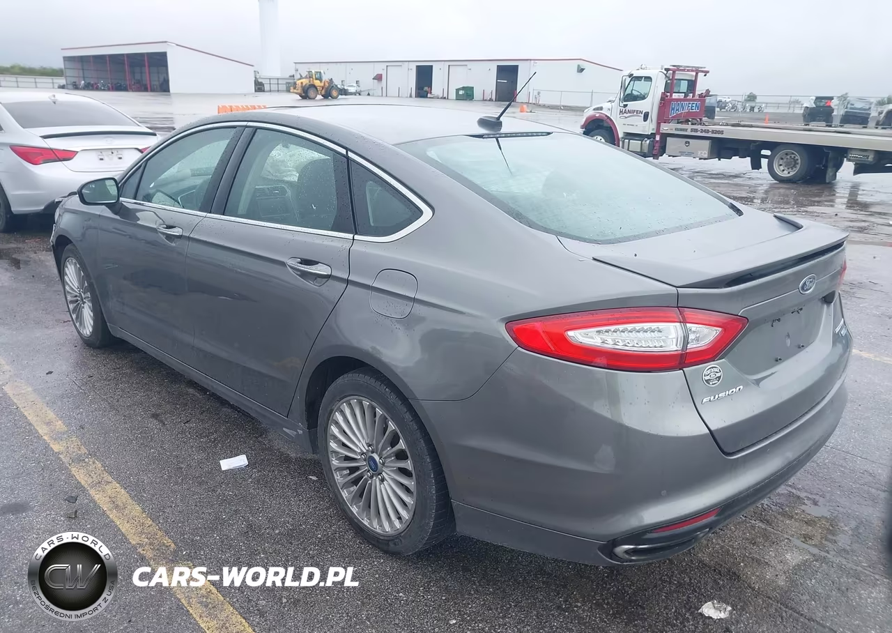 2014 Ford Fusion Titanium VIN:3FA6P0D90ER291529 - 3