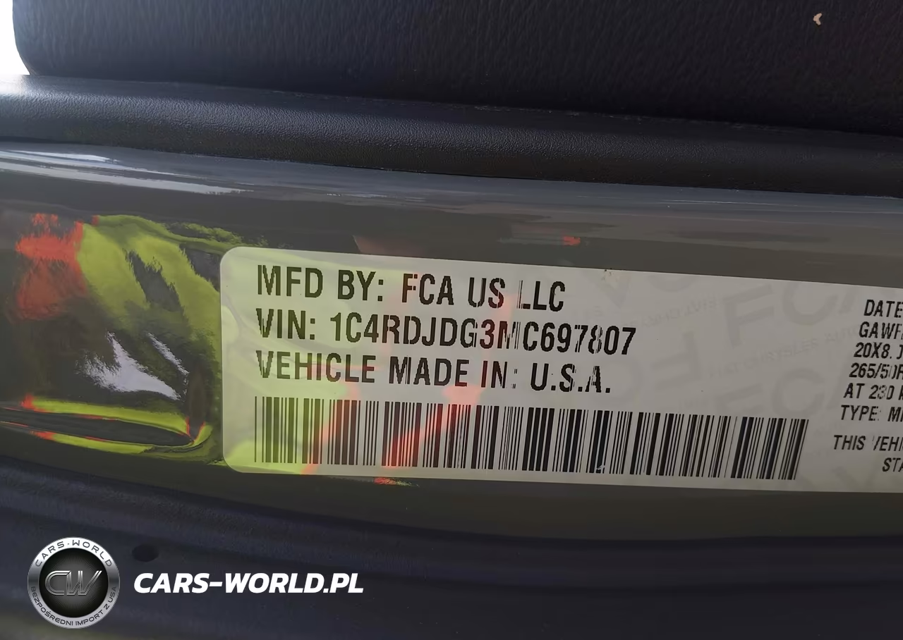 2021 Dodge Durango Gt Plus Awd VIN:1C4RDJDG3MC697807 - 9