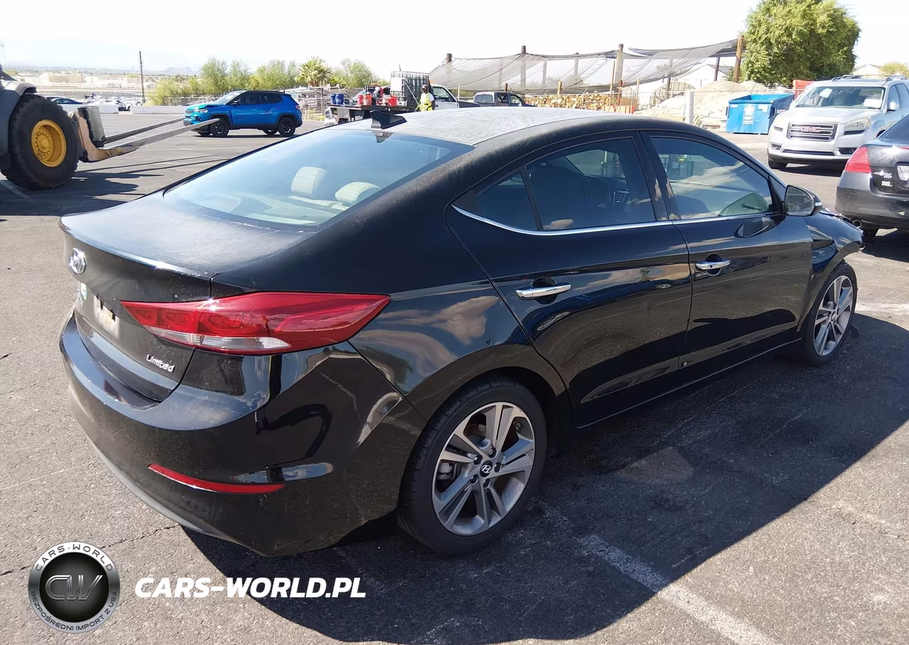 2017 Hyundai Elantra Limited VIN:5NPD84LF5HH004142 - 4