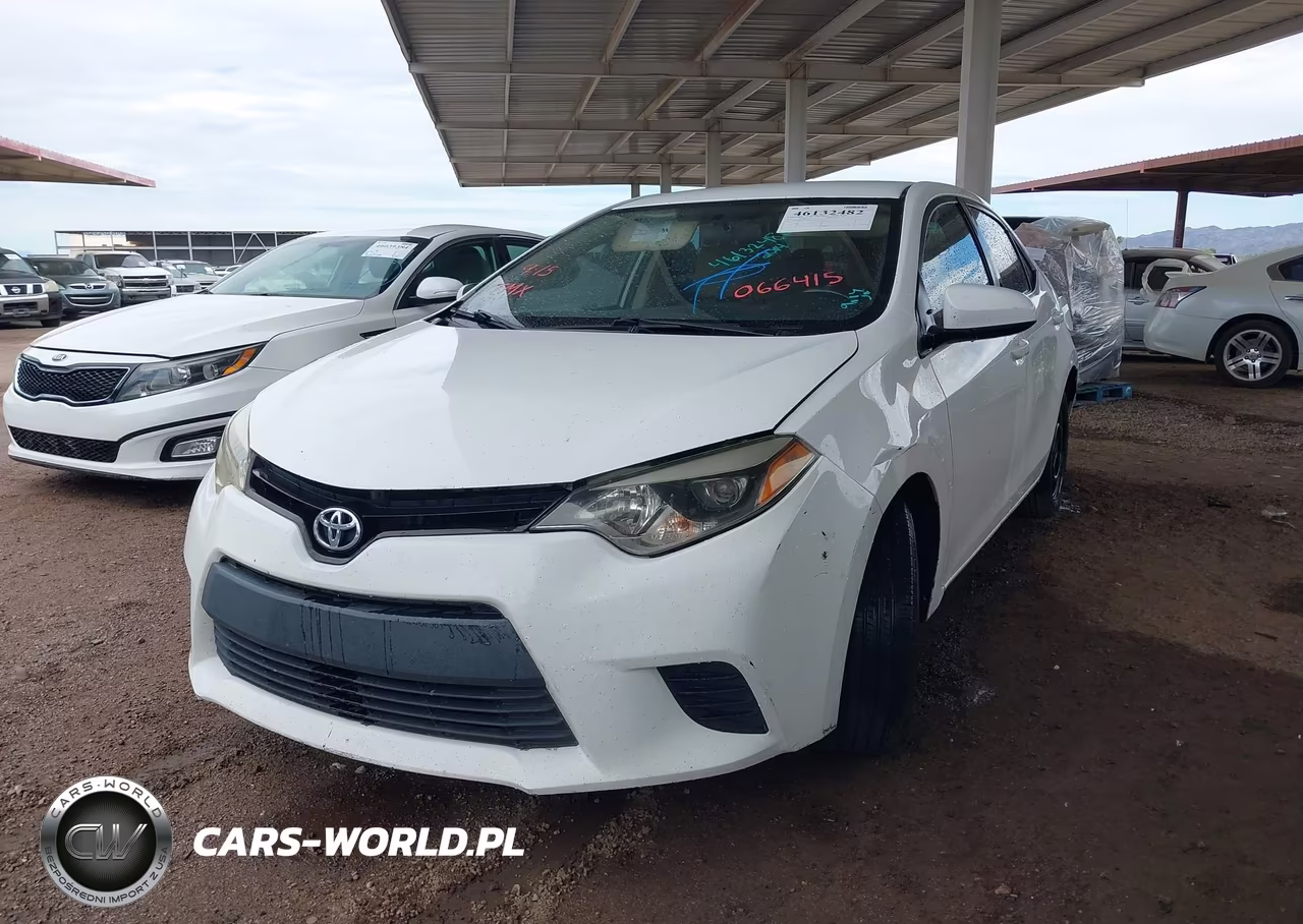 2014 Toyota Corolla Le VIN:5YFBURHE7EP066415 - 2