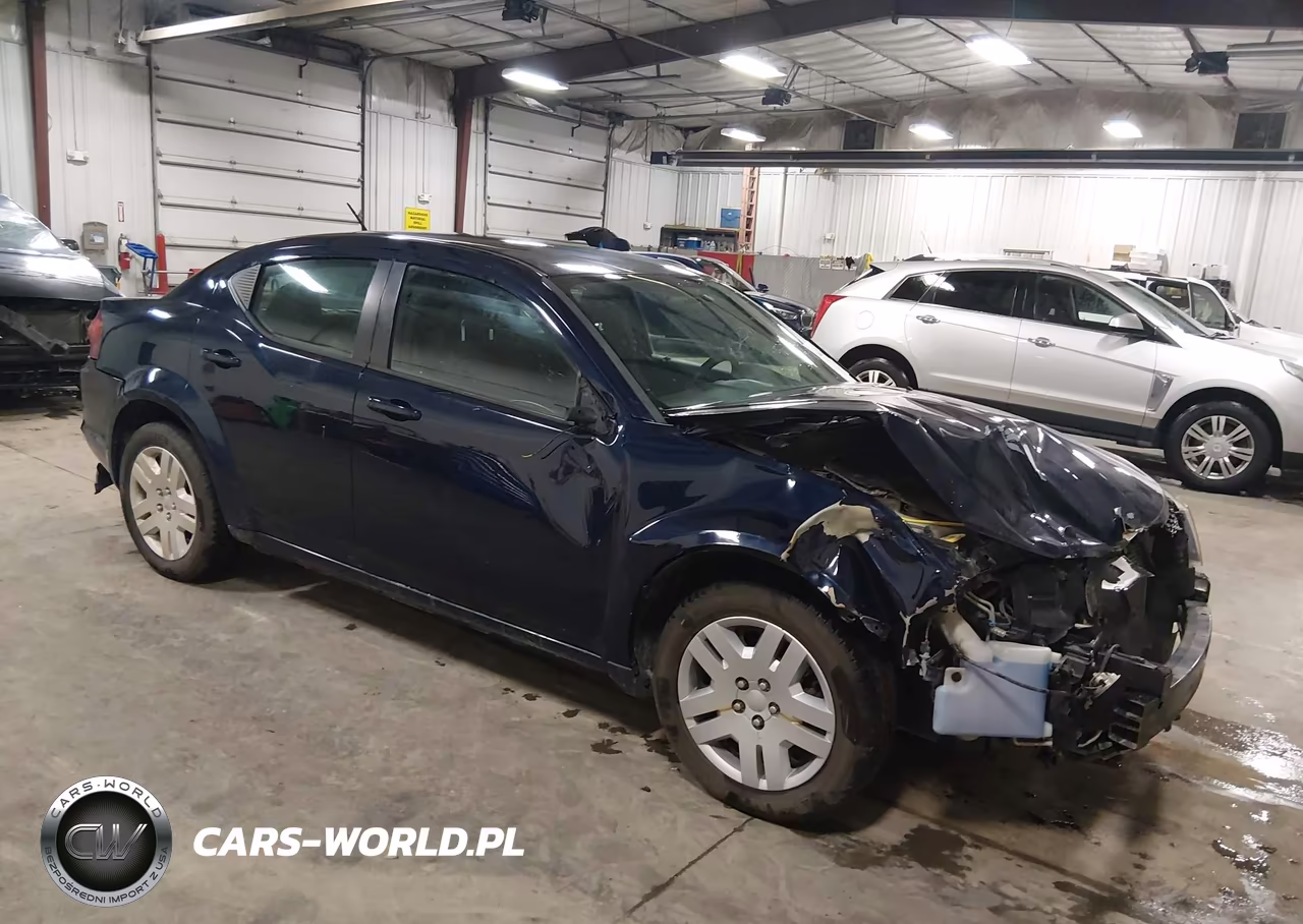 2014 Dodge Avenger Se VIN:1C3CDZABXEN196646 - 1