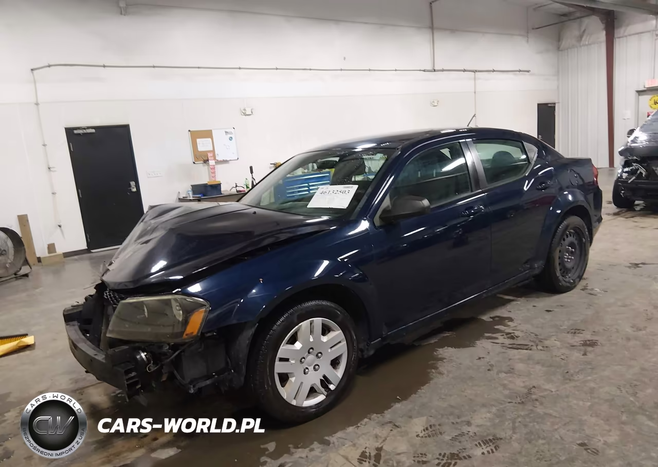 2014 Dodge Avenger Se VIN:1C3CDZABXEN196646 - 2