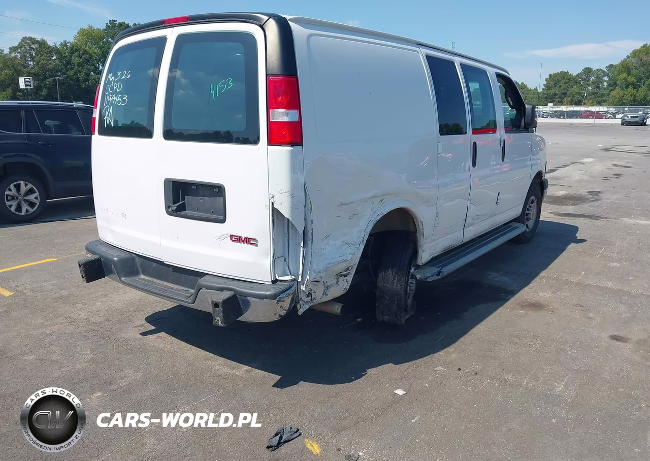2023 GMC Savana Cargo Rwd 2500 Regular Wheelbase Work Van VIN:1GTW7AFPXP1194153 - 4