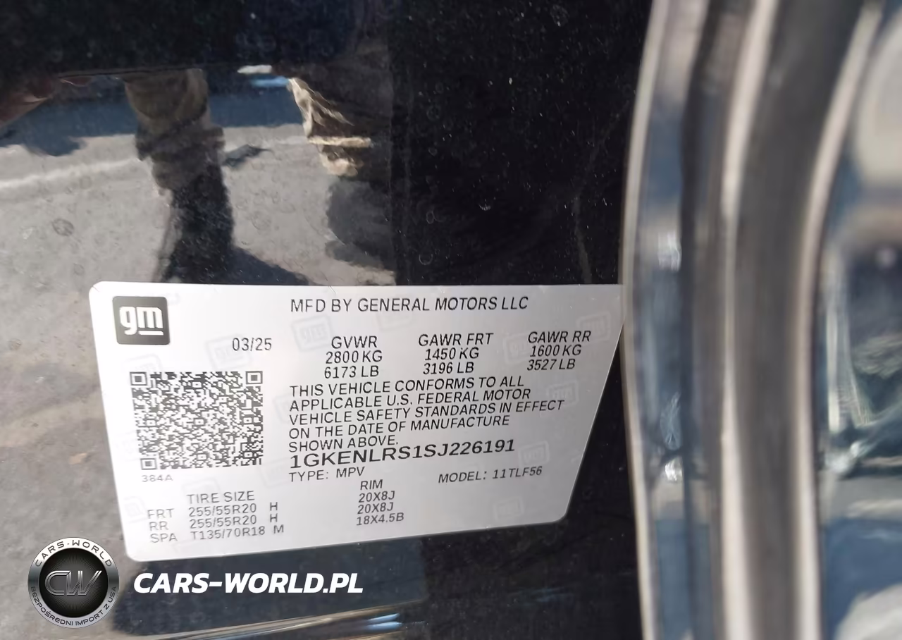 2025 GMC Acadia Fwd Denali VIN:1GKENLRS1SJ226191 - 9