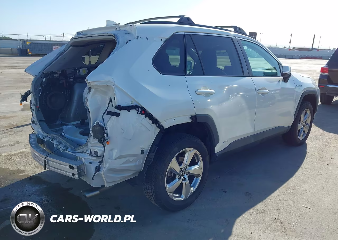 2021 Toyota Rav4 Hybrid Xle Premium VIN:2T3B6RFV0MW011340 - 4