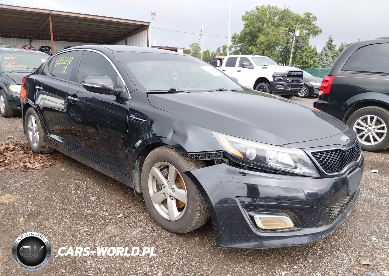 2014 Kia Optima Lx VIN:5XXGM4A77EG321707 - 1