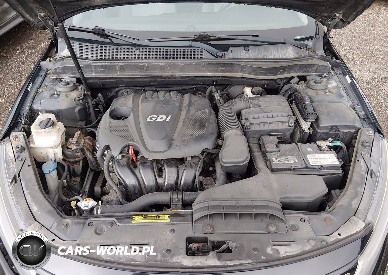 2014 Kia Optima Lx VIN:5XXGM4A77EG321707 - 10