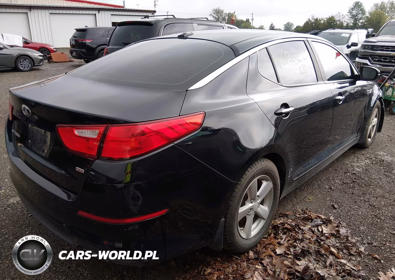 2014 Kia Optima Lx VIN:5XXGM4A77EG321707 - 4
